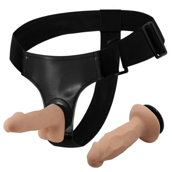 Strap-on com 2 Dildos Jessica