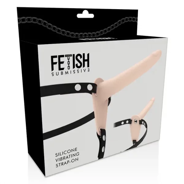 Strap On com Vibração Fetish Submissive Natural
