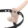Strap On Duplo com Vibração Fetish Submissive Natural