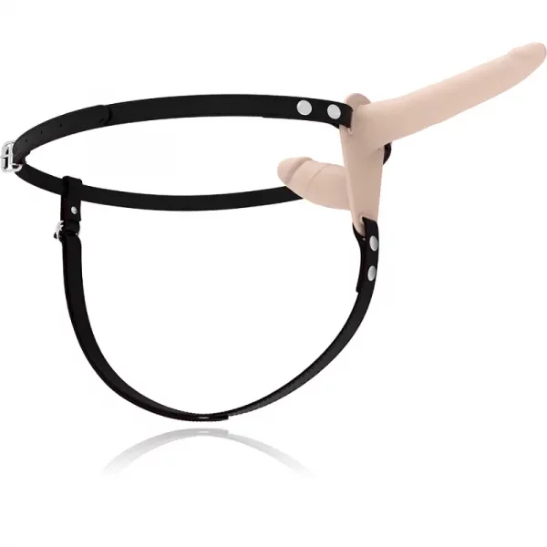 Strap On Duplo com Vibração Fetish Submissive Natural
