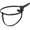 Strap On Duplo com Vibração Fetish Submissive Preto