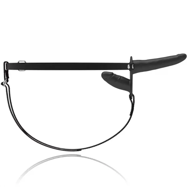 Strap On Duplo Fetish Submissive Preto