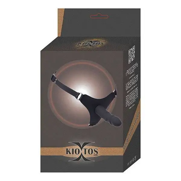 Strap-On em Silicone Kiotos London Preto