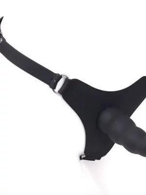 Strap-On em Silicone Kiotos Paris Preto