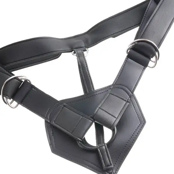 Strap-On King Cock com Dildo 6" Realístico 15cm Natural
