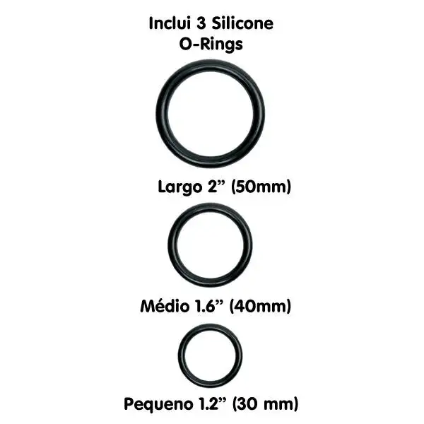 Strap-On King Cock com Dildo 6" Realístico 15cm Natural