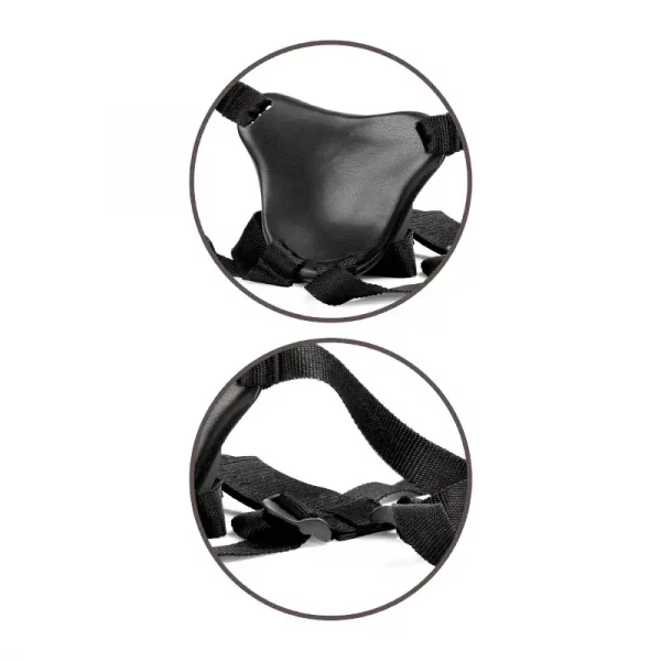 Strap-on King Cock Deluxe Silicone Body Dock Kit 8''