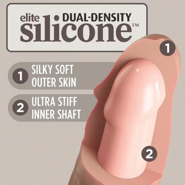Strap-on King Cock Ultimate Vibrating Silicone Body Dock Kit 7''