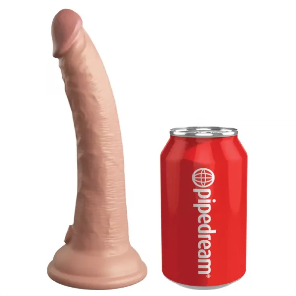 Strap-on King Cock Ultimate Vibrating Silicone Body Dock Kit 7''
