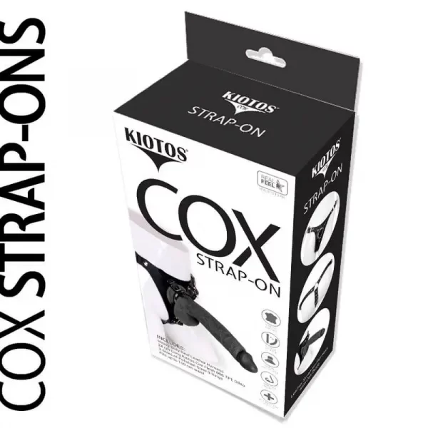 Strap-on Kiotos Cox 006 Preto