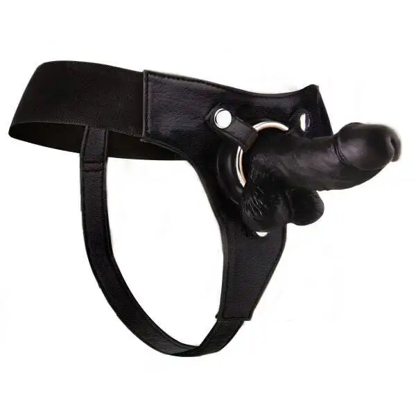 Strap On Realista 6'' Ouch! 15 cm Preto