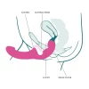 Strapless Strap-On Share Lite Azul