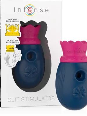 Sugador de Clitóris com Língua Azul
