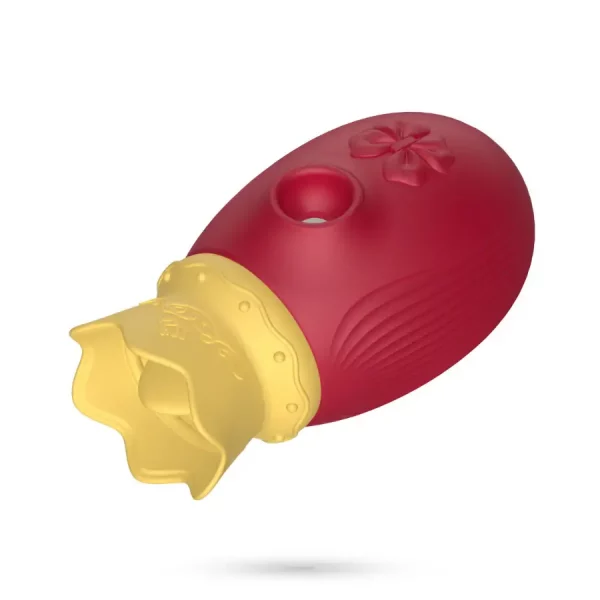 Sugador de Clitóris com Língua Vermelho Monarch