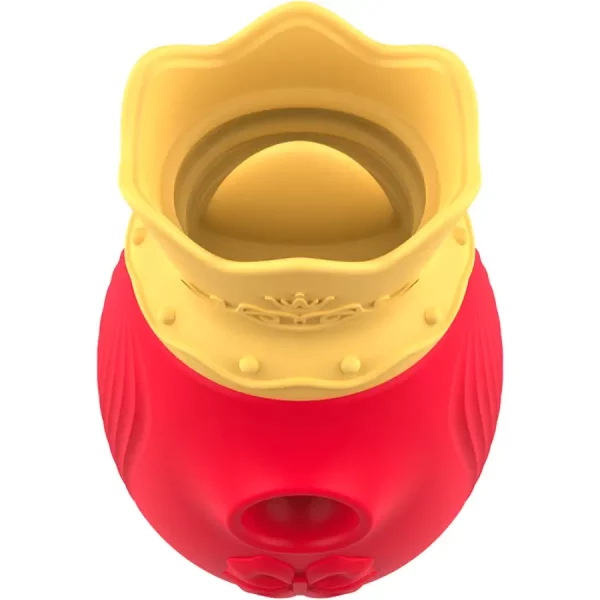 Sugador de Clitóris com Língua Vermelho Monarch