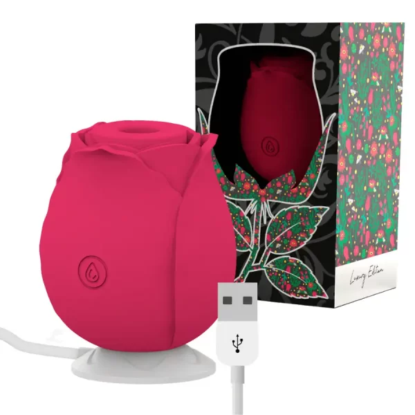 Sugador do Clitóris Rosa Vermelha