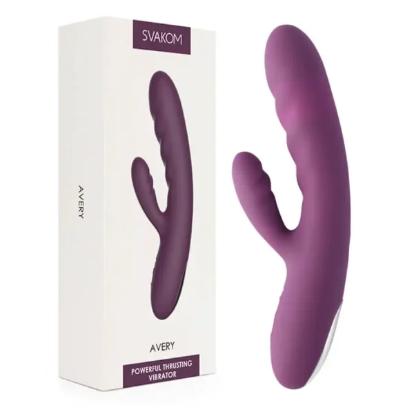 Svakom Avery Vibrador Rabbit com Movimento