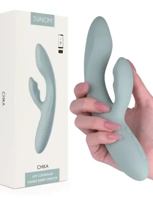 Svakom Chika Vibrador Rabbit com Aquecimento