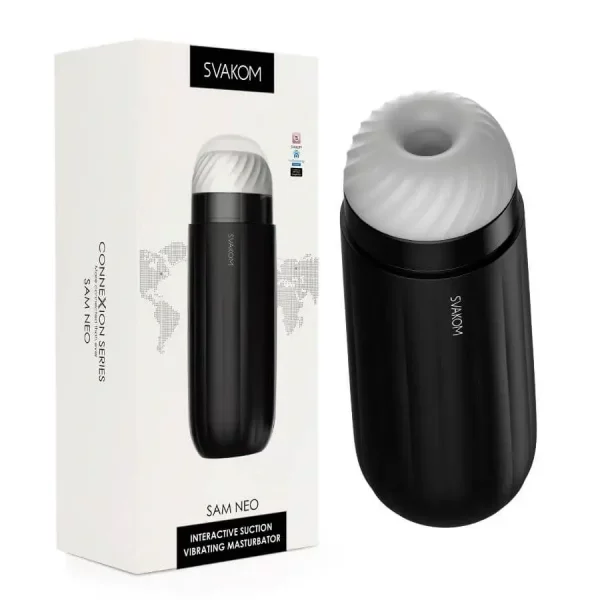 Svakom Sam Neo Masturbador Masculino com Sucção