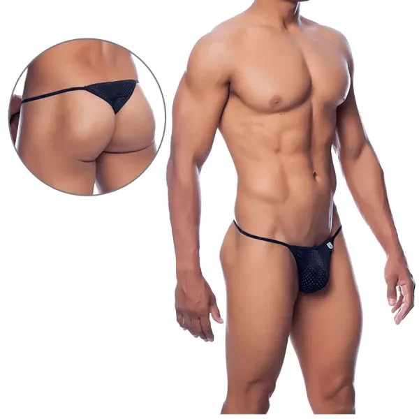 Tanga Masculina MOB MBL06 Preto S/M