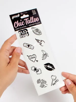 Tatuagens Temporárias Candy Collection
