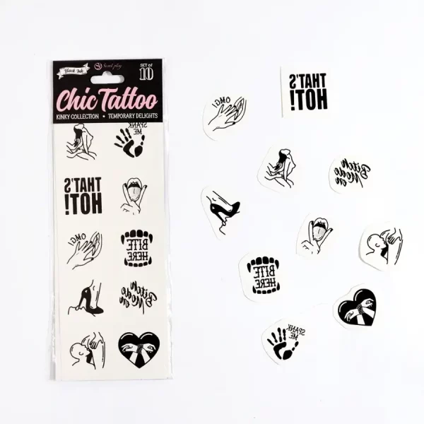 Tatuagens Temporárias Kinky Collection