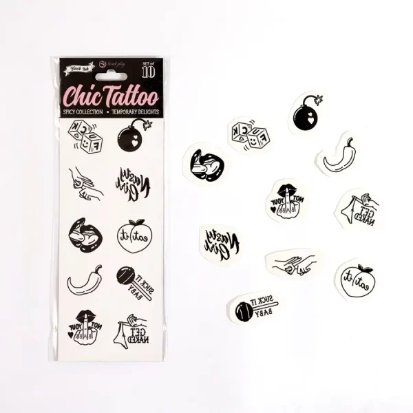Tatuagens Temporárias Spicy Collection