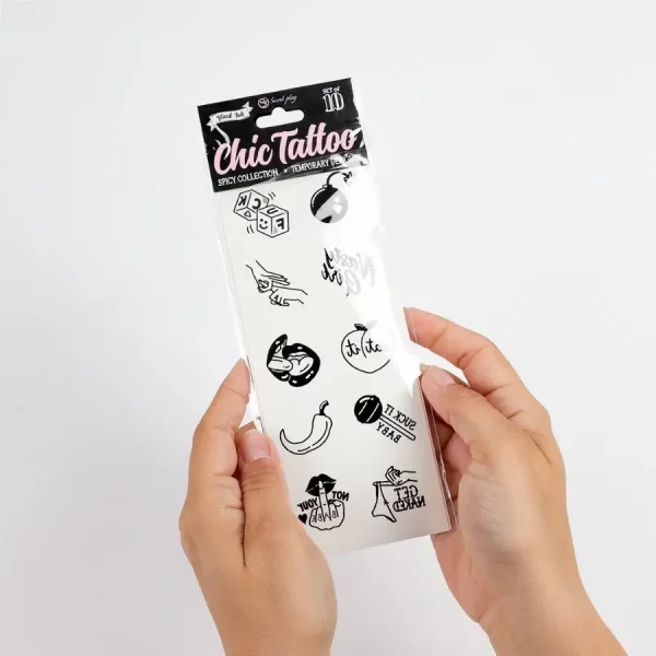 Tatuagens Temporárias Spicy Collection