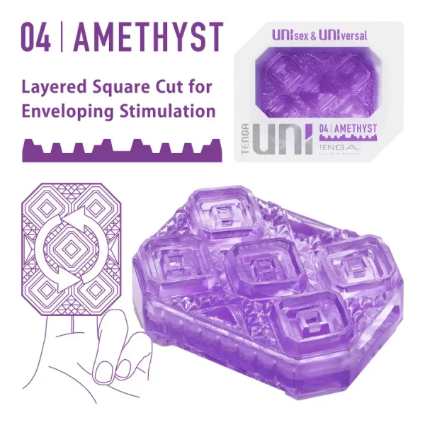 Tenga Uni Amethyst Sleeve