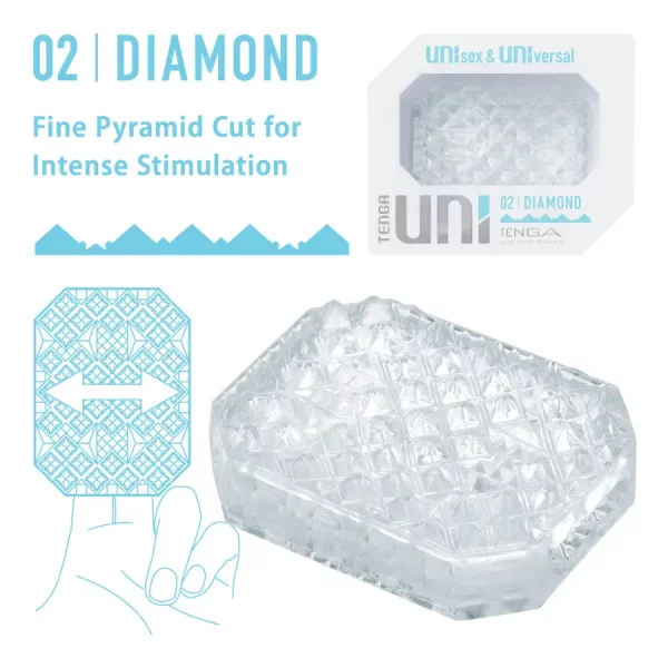 Tenga UNI Diamond Sleeve