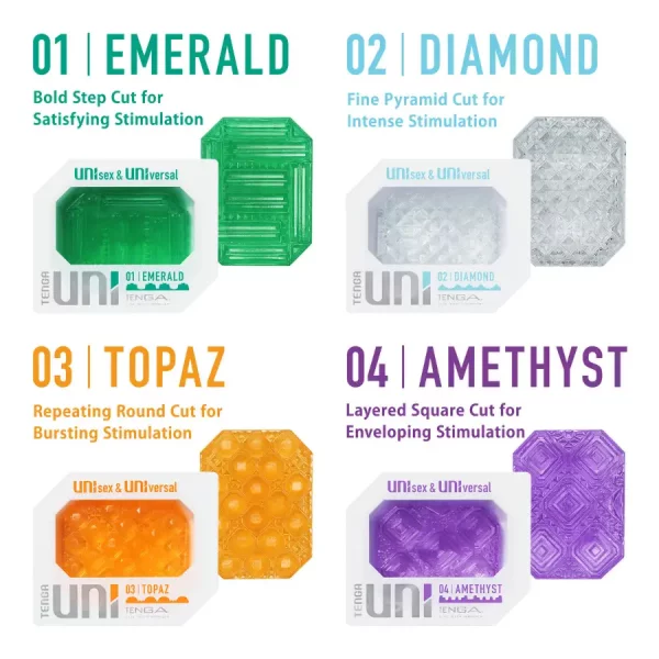 Tenga UNI Emerald Sleeve