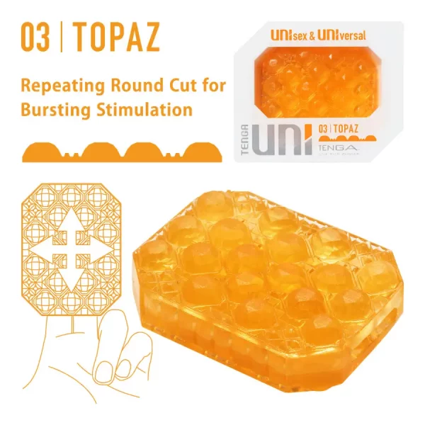 Tenga UNI Topaz Sleeve