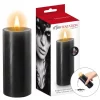 Vela BDSM de Baixa Temperatura Preto