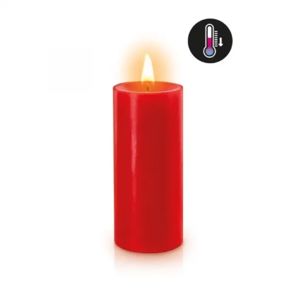 Vela BDSM de Baixa Temperatura Vermelho