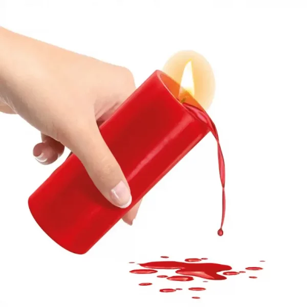 Vela BDSM de Baixa Temperatura Vermelho