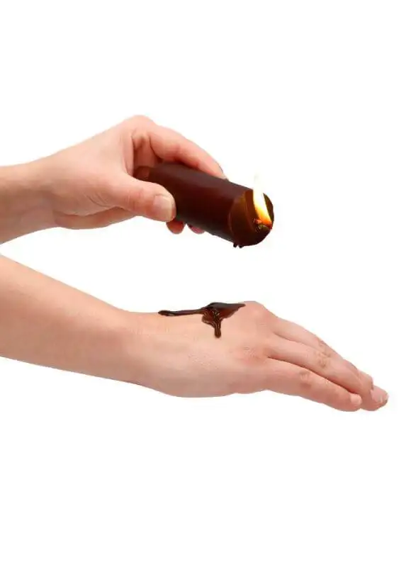 Vela BDSM Ouch! Wax Play Chocolate
