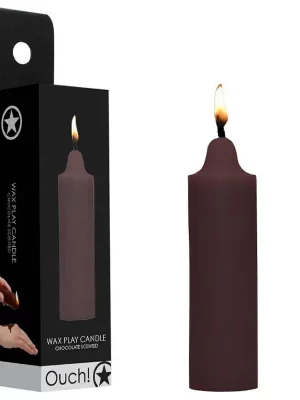 Vela BDSM Ouch! Wax Play Chocolate