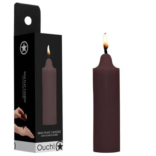 Vela BDSM Ouch! Wax Play Chocolate