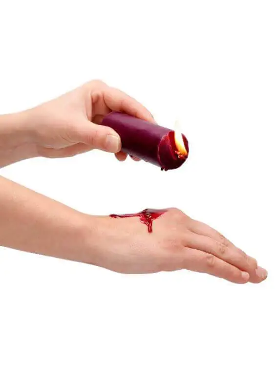 Vela BDSM Ouch! Wax Play Rosas