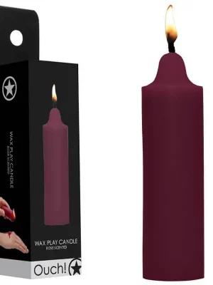 Vela BDSM Ouch! Wax Play Rosas