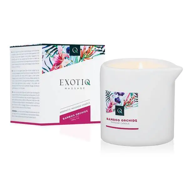 Vela de Massagem Exotiq Bamboo Orchids 200g