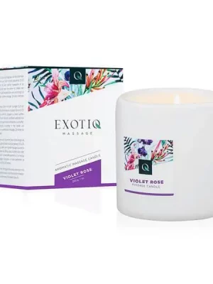 Vela de Massagem Exotiq Violet Rose 200g
