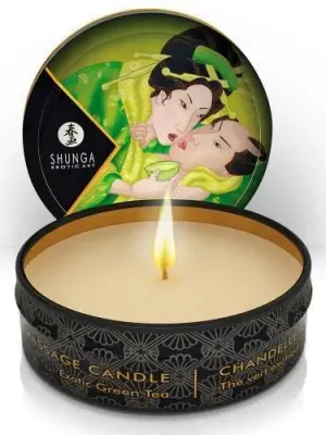 Vela de Massagem Shunga Chá Verde 30ml