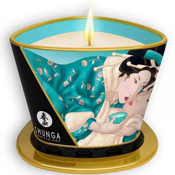 Vela de Massagem Shunga Sensual Island Blossom
