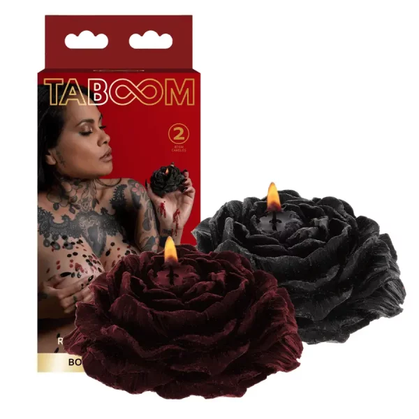 Velas BDSM Rose Drip Candles