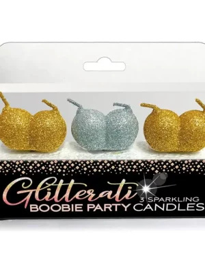 Velas Glitterati Boobie Party