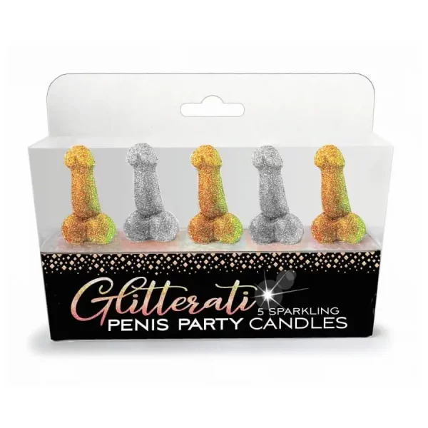 Velas Glitterati Penis Party