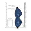 Venda BDSM Tough Denim Style Azul