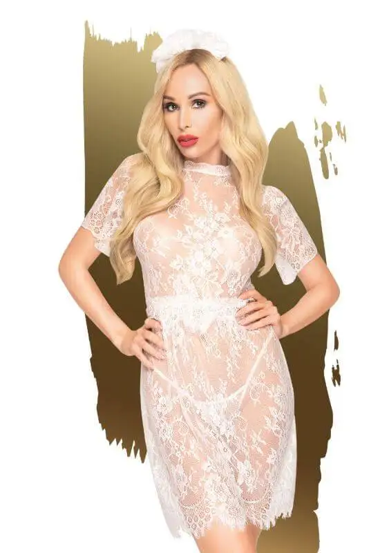 Vestido Penthouse Poison Cookie Branco