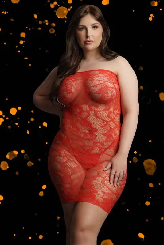Vestido Star Rhinestone Le Désir by Shots Tamanho Grande